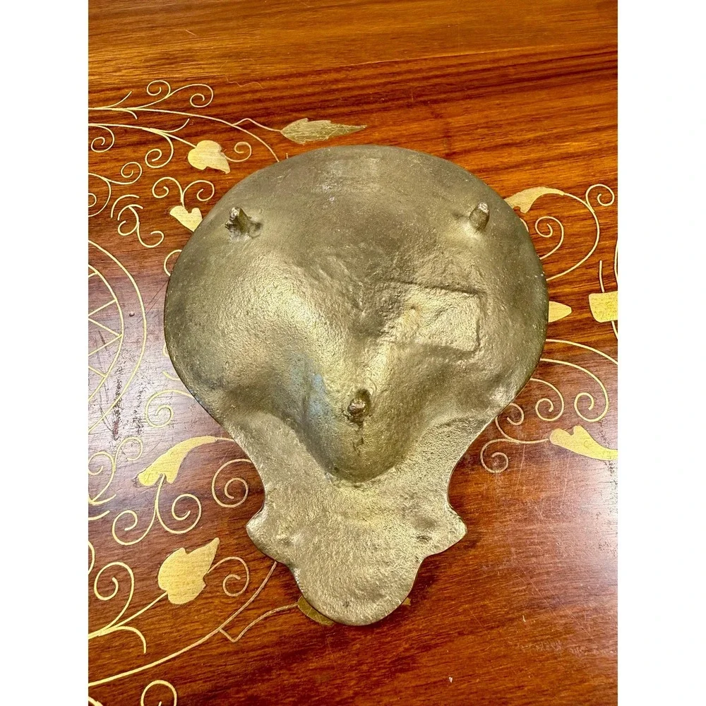 Vintage Brass Shell Trinket Dish